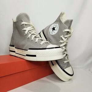 Converse Unisex  Chuck 70 Plus Hi Tops Women's  Size 6  Gray A11560C NWT